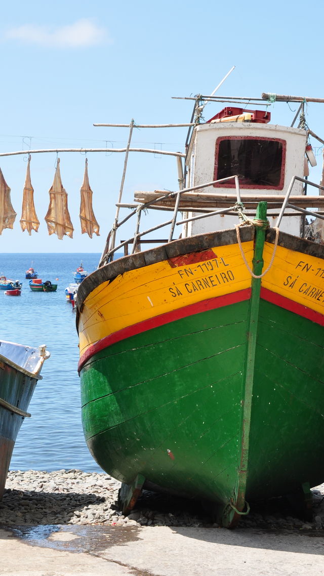 camara de lobos vissersboot