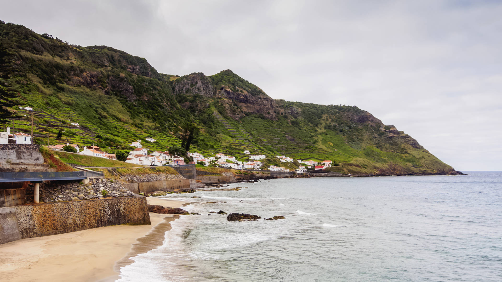 Stranden van de Azoren - santa maria