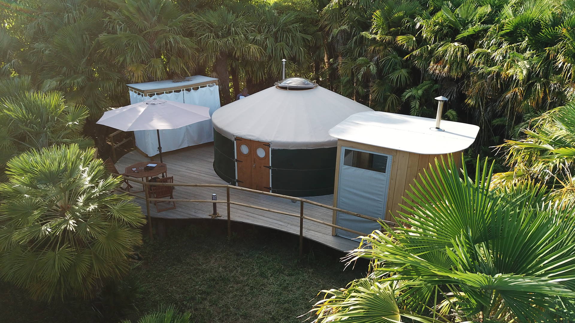 Sao Miguel - Azul singular yurt