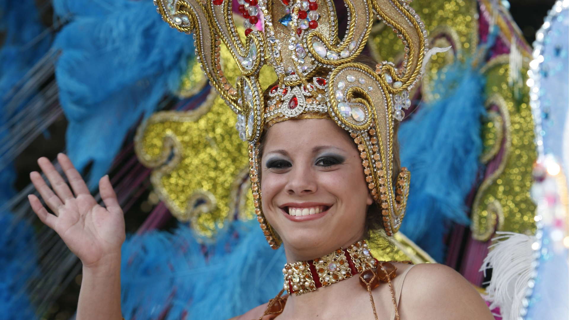 Tijdens het grote carnavalsfeest ben je het tijdsverschil met Tenerife al lang vergeten!