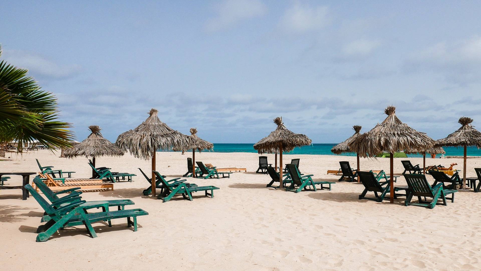 strand van santa maria sal