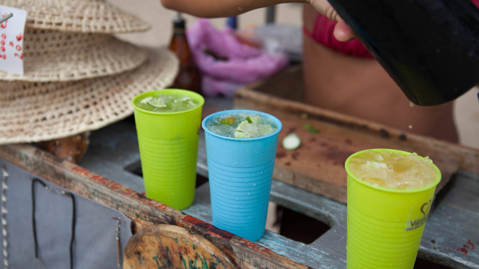 caipirinha cocktails