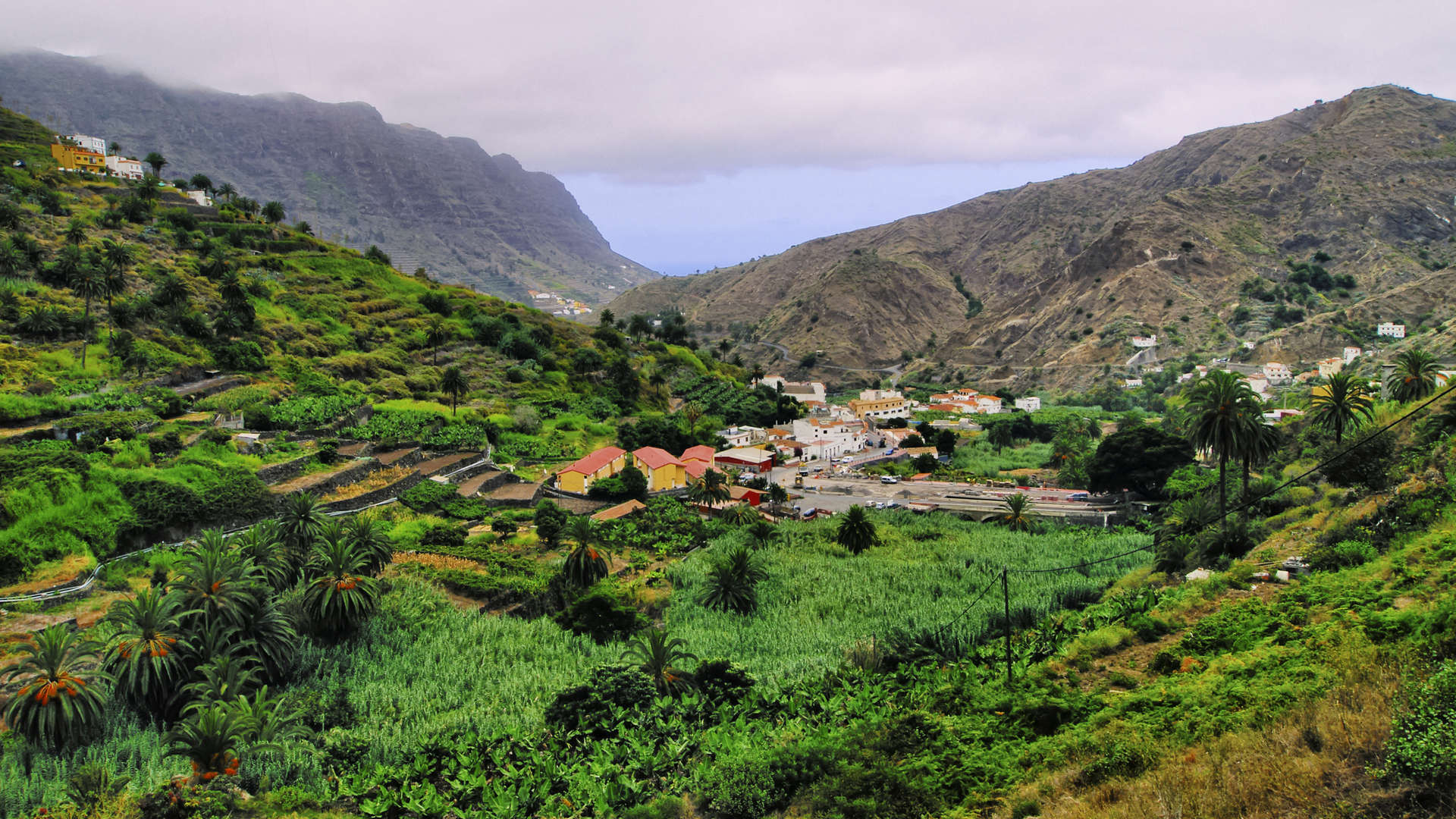 Hermigua vallei la gomera