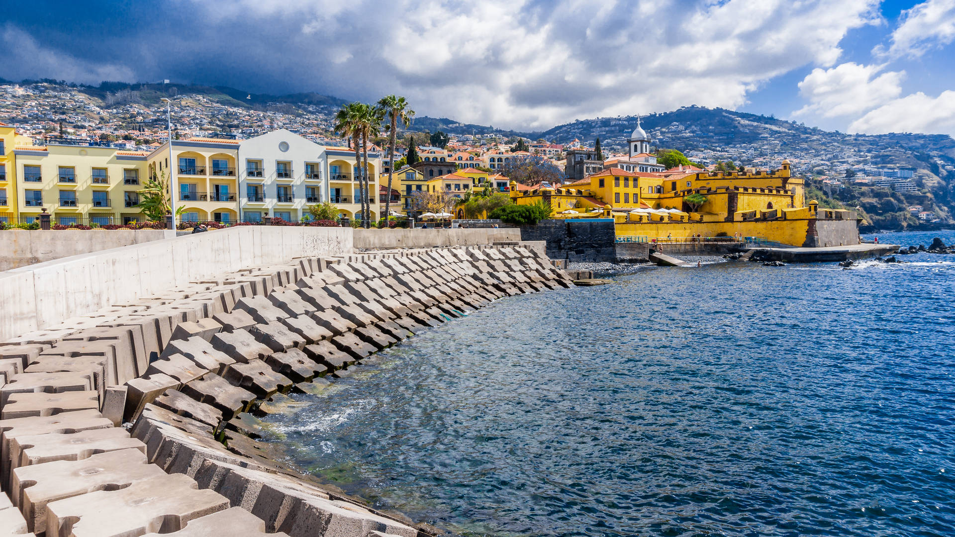 Madeira kaart - funchal