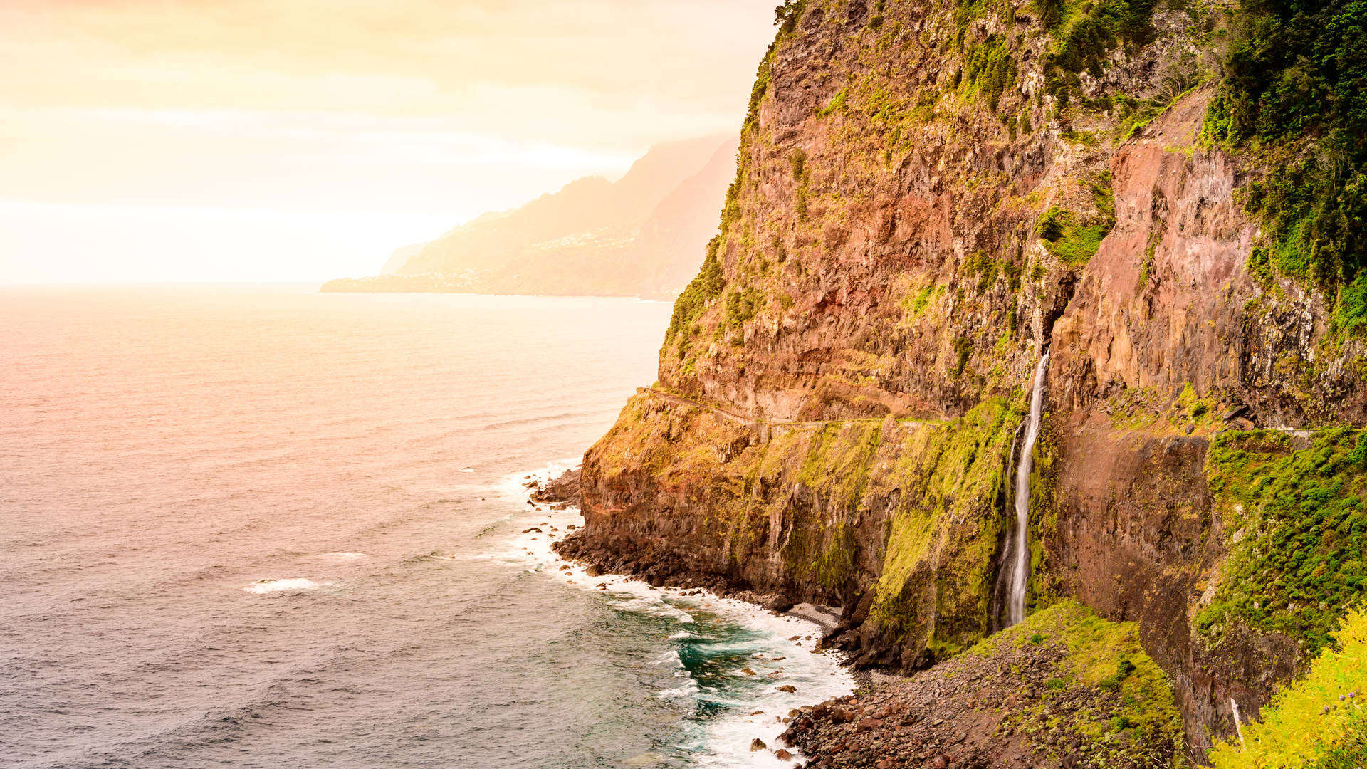 madeira waterval zee