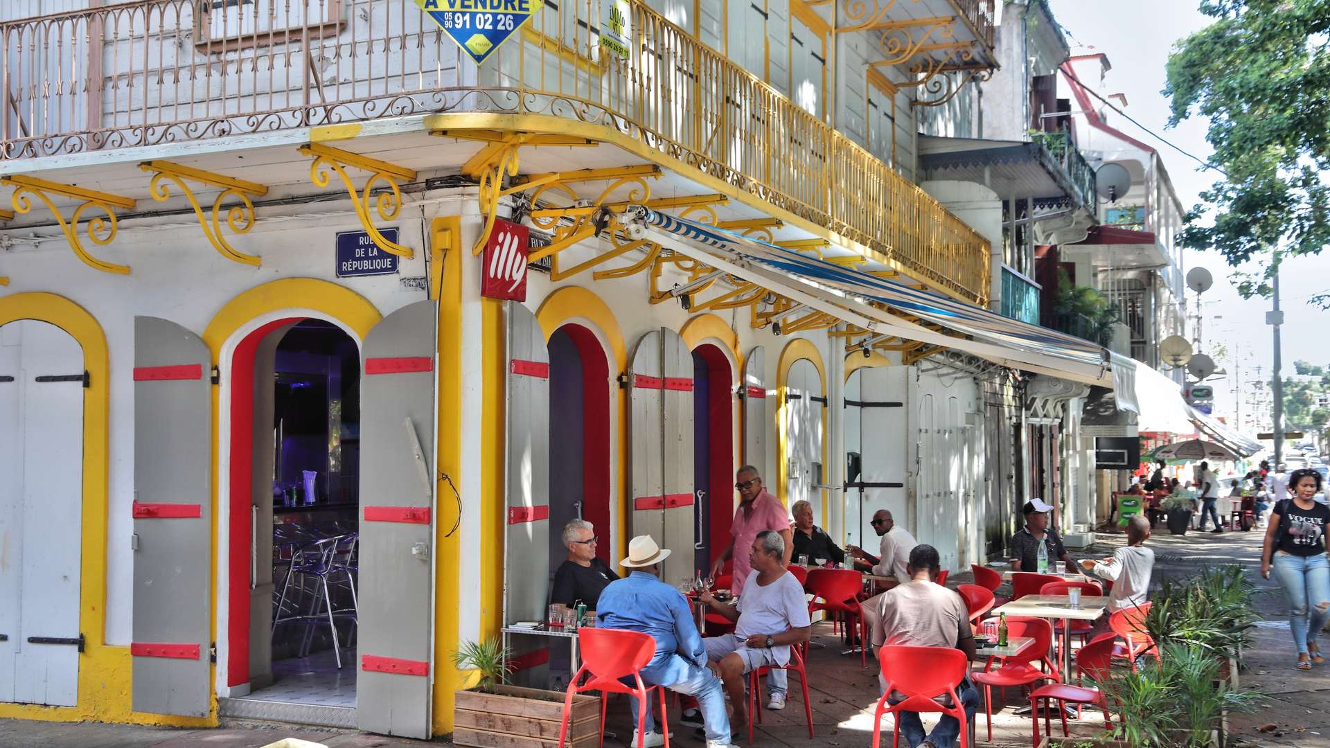 Barbados café
